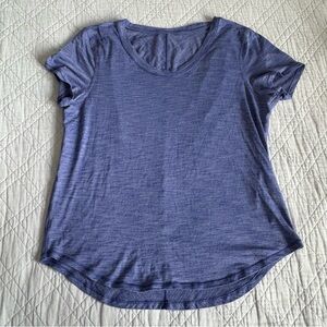 Lululemon Breathable Purple Short Sleeve Tee Size S/M
